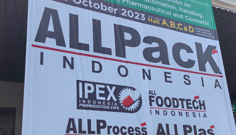 SUNBY MÁQUINAS NA ALLPACK INDONESIA EXPO 2023